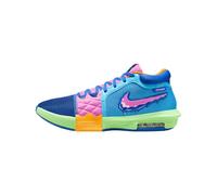 Nike Lebron Witness VIII Herren Basketballschuhe, Größe 38, Mehrfarbig/Baltikblau/Verspieltes Pink, 44.5 EU