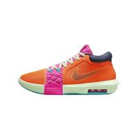 Nike Lebron Witness VIII Herren Schnürschuhe, Total Orange/Thunder Blue Laser Fuchsia, 50.5 EU