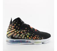 Nike Lebron XVII Schwarzes Textil Unisex Schnürsenkrainer BQ3178 005 EU 40,5 / UK 7