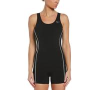 Nike Legsuit Damen Badeanzug, Damen, Trainingsanzug, NESS7068-001, schwarz, 36