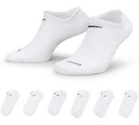 NIKE Lifestyle - Textilien - Socken Everyday Lightweight 6er Pack Füsslinge WHITE/BLACK - Gr. - S