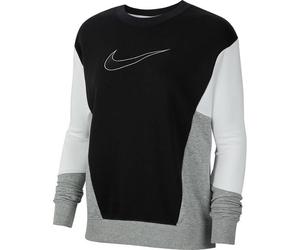 NIKE Lifestyle - Textilien - Sweatshirts Crew Sweatshirt Damen (CK1402) S BLACK/WHITE/DK GREY HEATHER