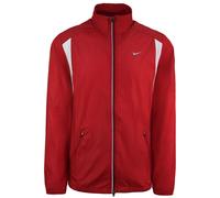 Nike -Logo Langarm Zip Up Red Mens Leichte Jacke 320829 648 S