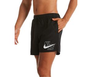 Nike Logo Lap 5 Schwarz S - Sportliche Schwimmshorts für Damen