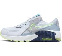 NIKE Low Top Schuhe Air Max Excee Gs, Football Grey/Barely Volt-Lt Armory Blue, FB3058-005, 39 EU (6.5Y US)