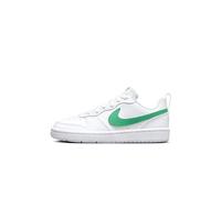 Nike Low Top Schuhe Court Borough Low Recraft (Gs), White/Stadium Green-Football Grey, DV5456-109, 39 EU (6.5Y US)