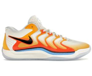 Nike Low-Top Sneaker - Nike KD 17 Sunrise - Gr. 38,5 (EU) - in Schwarz - für Damen