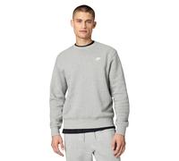 Nike Herren Pullover Club BB Crew FN3886-063 XXXL Dk Grey Heather/White