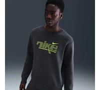 NIKE M NK CLUB BB CREW SWSH SPORT ANTHRACITE/VOLT XL