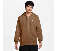 NIKE SWEATSHIRT MIT REIßVERSCHLUSS Z KAPTUREM M NK CLUB BB F Braun Herren