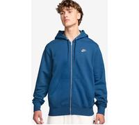 NIKE M NK CLUB BB FZ HOODIE COURT BLUE/COURT BLUE/LT KHAKI S COURT BLUE/COURT BLUE/LT KHAKI
