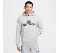 NIKE M NK CLUB BB PO HDY NSW GFX DK GREY HEATHER/LT SMOKE GREY/ M DK GREY HEATHER/LT SMOKE GREY/