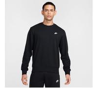 NIKE M NK CLUB FT CREW BLACK/WHITE XL BLACK/WHITE