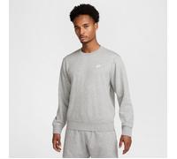 NIKE M NK CLUB FT CREW DK GREY HEATHER/WHITE S DK GREY HEATHER/WHITE