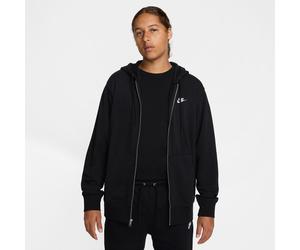 NIKE M NK CLUB FT FZ HOODIE BLACK/BLACK/WHITE M BLACK/BLACK/WHITE
