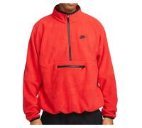 Nike M NK Club+ Polar LS Half-Zip Top Herren (Rot XXL Größe) Pullover & Hoodies
