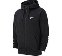 Nike Herren Kapuzenpullover Sportswear Club Schwarz/Weiß Größe L