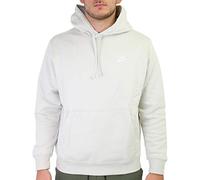 Nike M NSW Club Po Bb Herren-Kapuzenpullover, Light Bone/Light Bone/White, L, Light Bone/Light Bone/White, Large