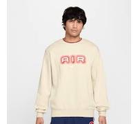 Nike - Air Crew Fleece - Pullover, Gr. S, weiß/beige (LightKhaki)