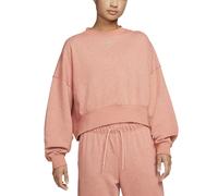 Nike Madder Root / Heather / White Damen M Nike Sportswear Collection Essentials Sweatshirt