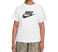 Nike Mädchen Boy Futura Hbr T-Shirt, White, 13/15 Jahre