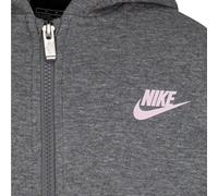 Nike Mädchen Club Hoodie Sweatshirt, GEH - Grey Heather, 2-3 Jahre EU