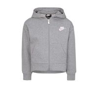 Nike Kids Club Fleece High Low Reißverschlusspullover 4-5 Jahre Dk Grey Heather