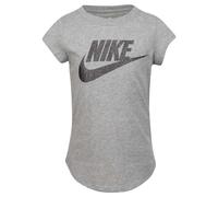 Nike Kurzarm T-shirt Für Mädchen Junior Futura Ss Tee Grau 4-5 Anni