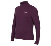 Nike Dri-Fit 1/4-Zip Mädchen Sweatshirt, rot US: L