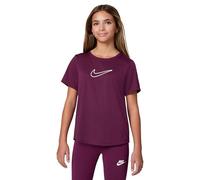Nike One Fitted Dri-FIT-Kurzarmshirt (Mädchen) - Rot XL FZ5600-610