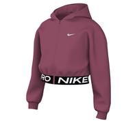 Nike Mädchen Kapuzenjacke Pro Dri-FIT Flc Hdie HQ9312-634 147-158 Sweet Beet/Sweet Beet/Blk/W