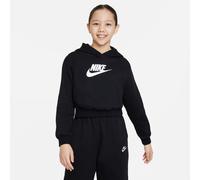NIKE Kinder Kapuzensweat G NSW CLUB FLC CRP HDY HBR BLACK/WHITE S (0196607235799)