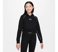 Nike Mädchen Kapuzenpullover French Terry Crop Hoodie DQ8932-010 137-146 Black
