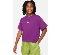 Nike Mädchen Nstee Essntl Boxy T-Shirt, Viotech/White, 134-146 EU