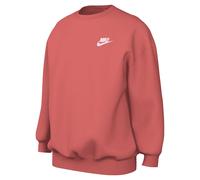 Nike Mädchen Pullover Club Fleece Sweatshirt FD2923-814 137-147 Magic Ember/White