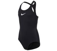 Nike Mädchen Racerback One Piece Badeanzug, Schwarz, S EU