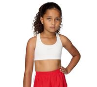 Nike Mädchen Swoosh Für Ältere Kinder Sport-BH, White/Pure Platinum, 12-13 Jahre EU