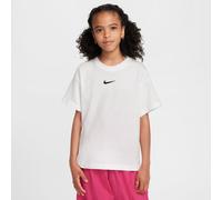 Nike Mädchen T-Shirt Big Girls Sportswear FZ5539-100 147-158 White