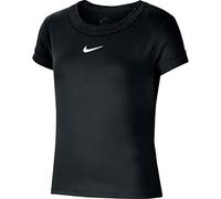 Nike Mädchen T-Shirt G NKCT Dry TOP SS, Black/(White), XS, CQ5386