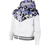 NIKE Mädchen Windbreaker (CU8204) M WHITE/BLACK/BARELY VOLT