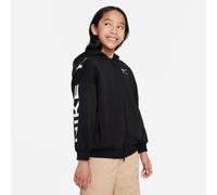 Nike Mäden Kapuzenpullover Big Girls Oversized FZ Hoodie FD2960-010 128-137 Black/White