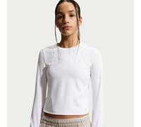 Nike MAVN geripptes Longsleeve mit Dri-FIT-Technologie für Mädchen - Weiß XL IM1761-100