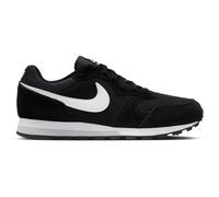 Sneaker NIKE SPORTSWEAR "WMNS MD RUNNER 2", Damen, Gr. 37,5, schwarz, weiß, wolf grau, Leder, Textil, Schuhe Sneaker (35843466-37,5) schwarz, weiß, wolf grau
