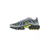 Nike, Men's Air Max Plus Shoes, Tuned Air Sneakers, Dark Blue, Silver Grey, 45.5 EU
