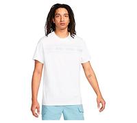 Nike Mens Short Sleeve T-Shirt Sportswear, White/White/Pure Platinum, DM4675-101, XS