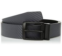 Nike Men's Standard Carbon Fiber-Texture Reversible Belt, dark grey/black, 32