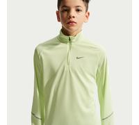Nike Miler Dri-FIT Oberteil mit Halbreißverschluss (ältere Kinder) - Grün XS IF2426-360