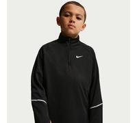 Nike Miler Dri-FIT Oberteil mit Halbreißverschluss (ältere Kinder) - Schwarz XS IF2426-010