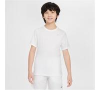 Nike Dri-Fit Miler Gr. M 137-146 Weiß