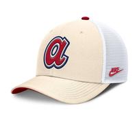 Nike Mlb Dri-fit Rise Structured Atlanta Braves Trucker-kappe